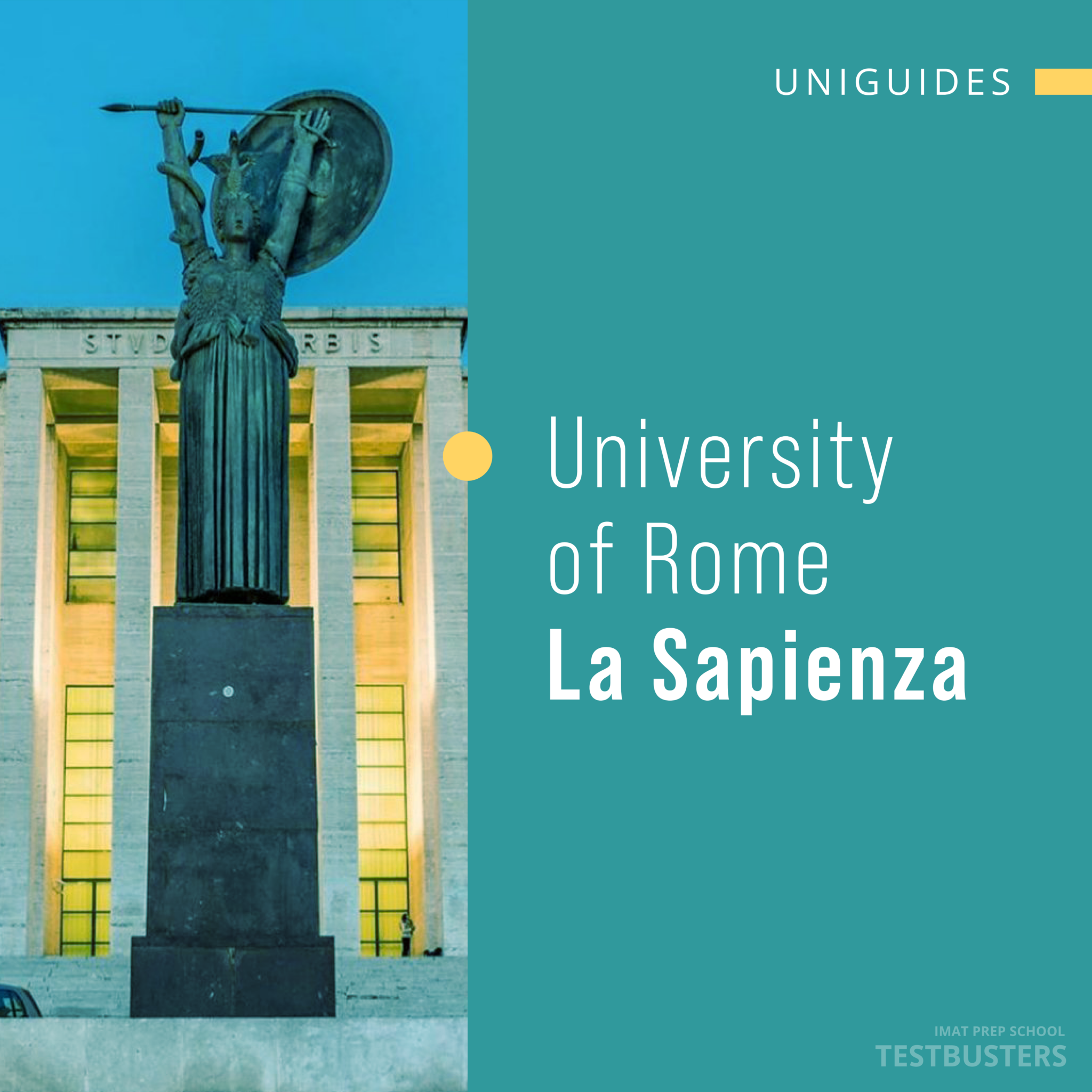University of Rome “La Sapienza” IMAT Prep School Testbusters